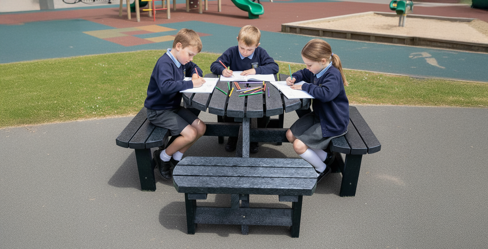 Junior Recycled Plastic Picnic Tables