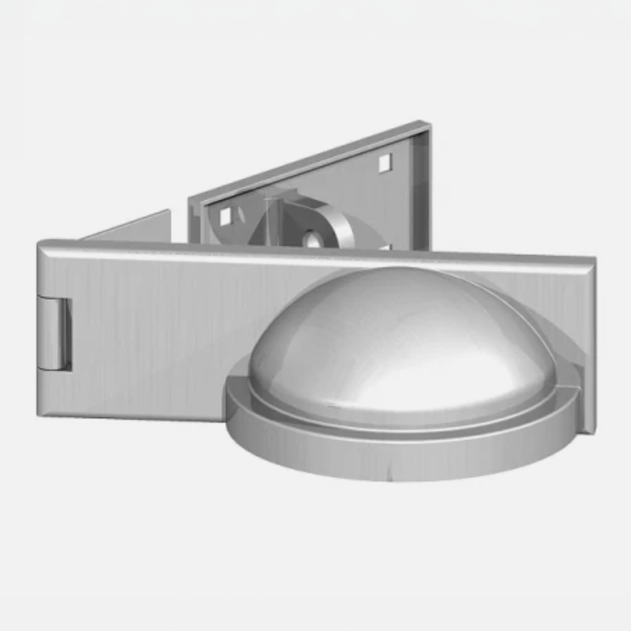 50mm Galvanised Hinged Padlock Protector
