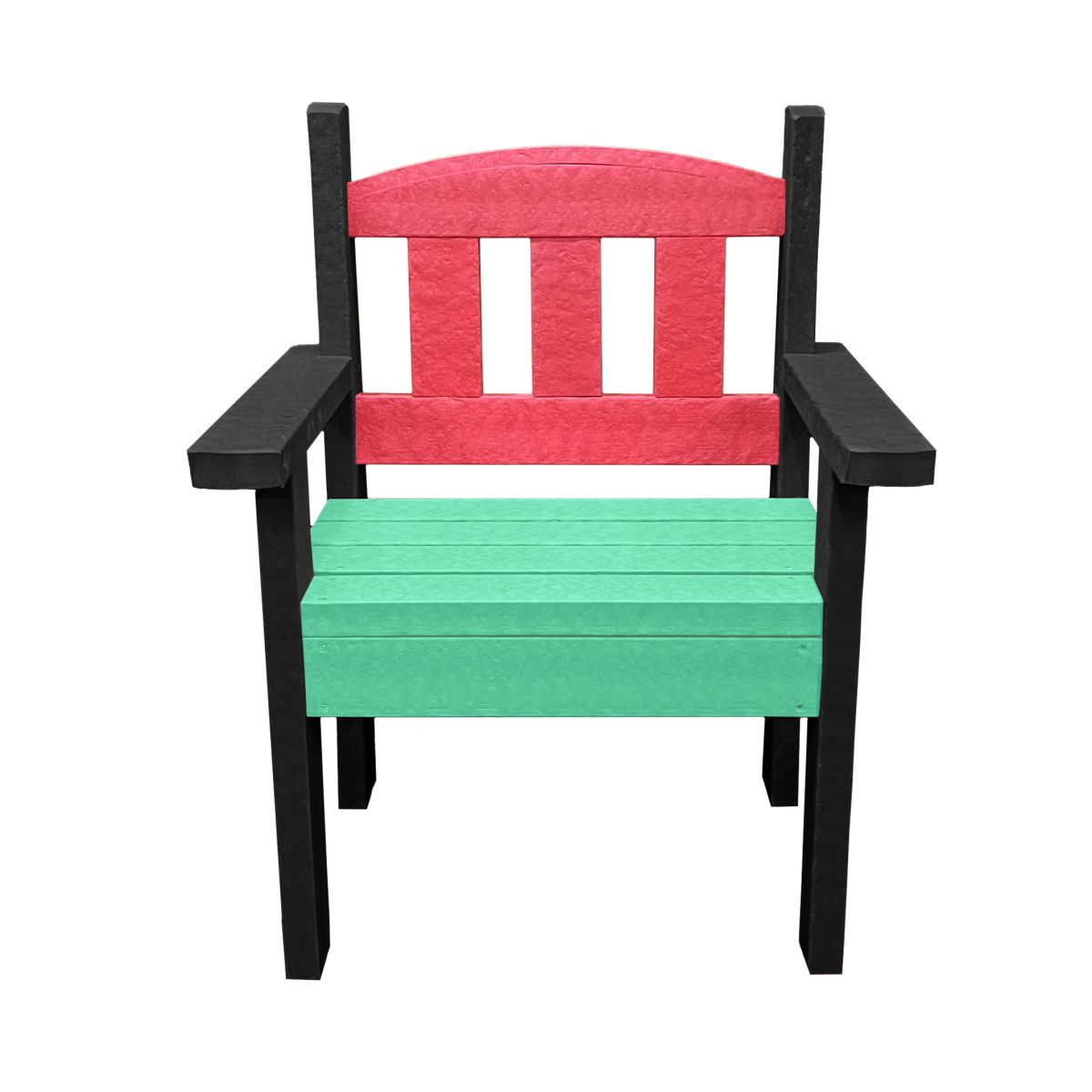 Customised Single Seat Merlin Recycled Plastic Picnic Bench