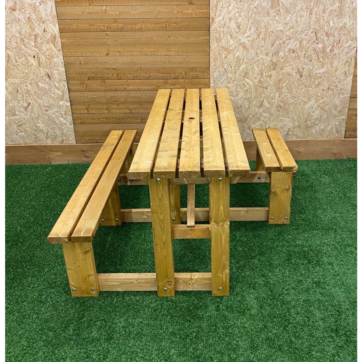 Easy Access Wheelchair Rectangle Picnic Table