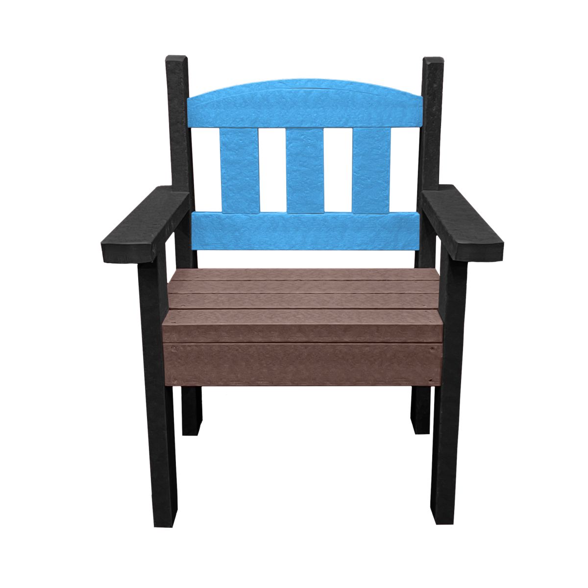 Customised Single Seat Merlin Recycled Plastic Picnic Bench