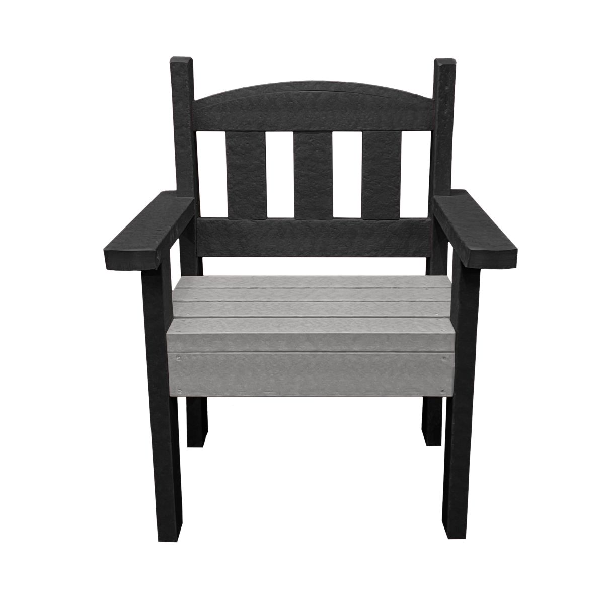 Customised Single Seat Merlin Recycled Plastic Picnic Bench