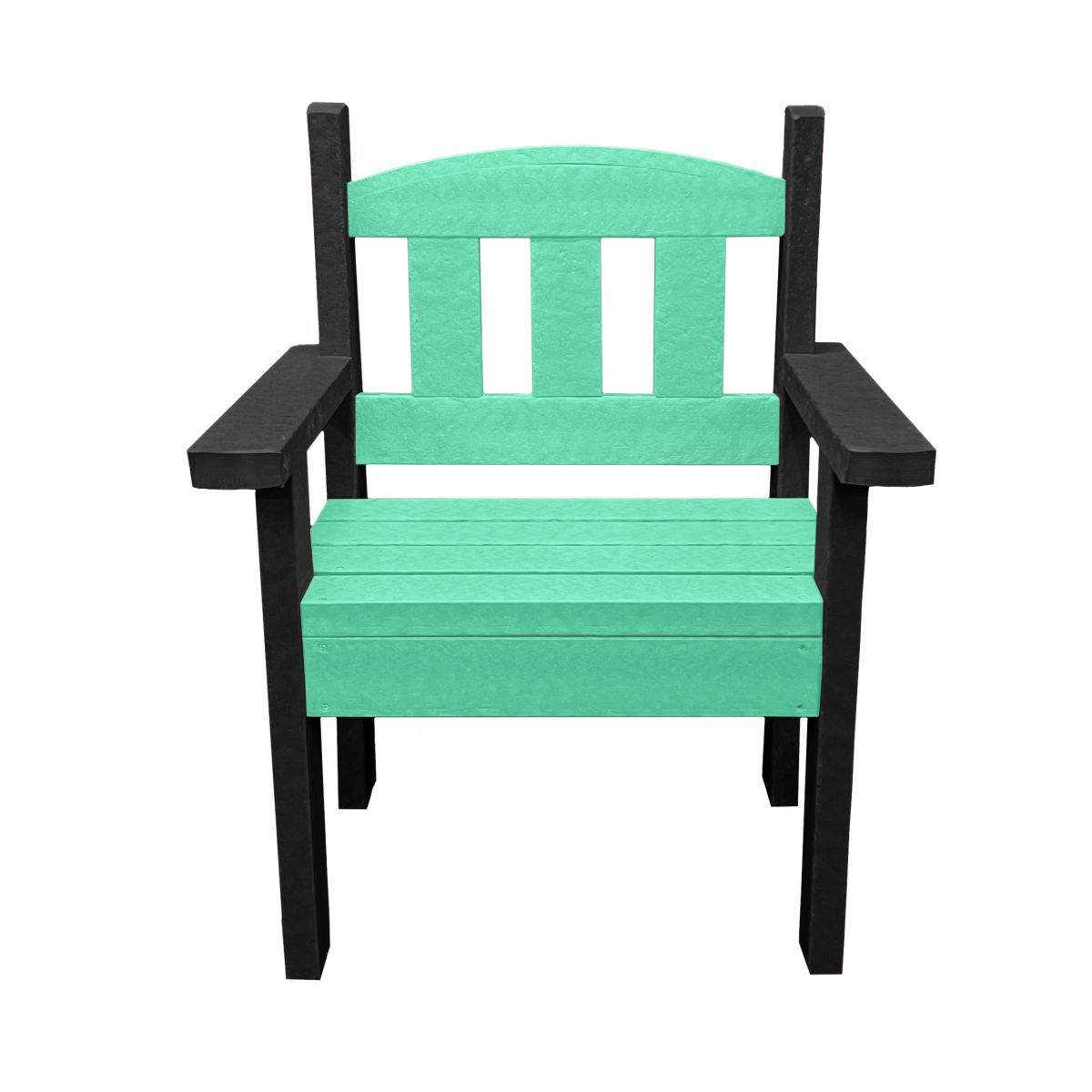 Customised Single Seat Merlin Recycled Plastic Picnic Bench