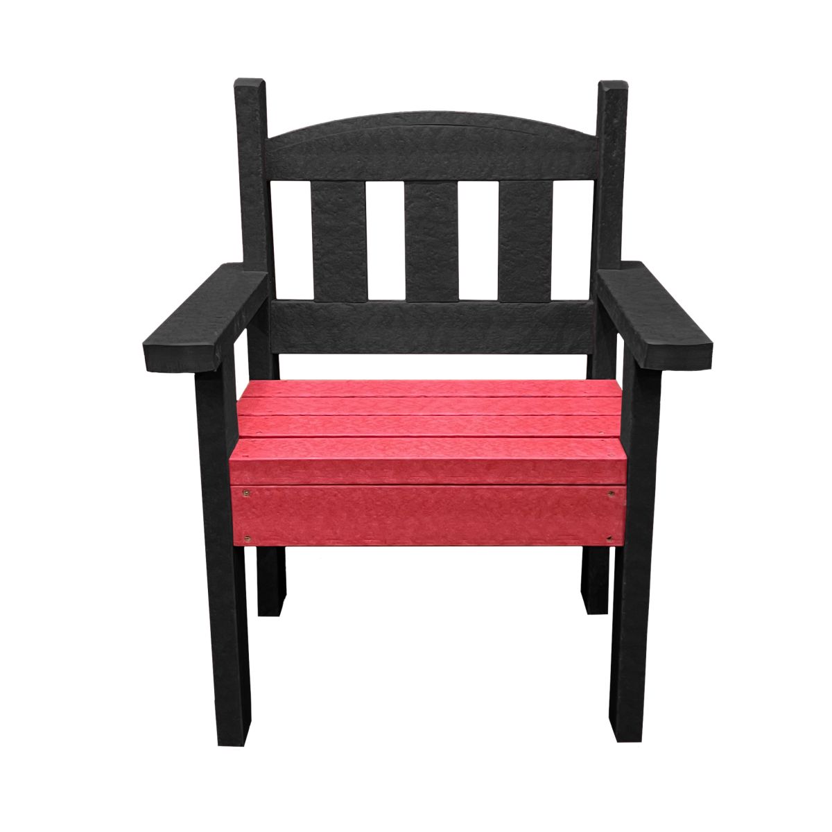 Customised Single Seat Merlin Recycled Plastic Picnic Bench