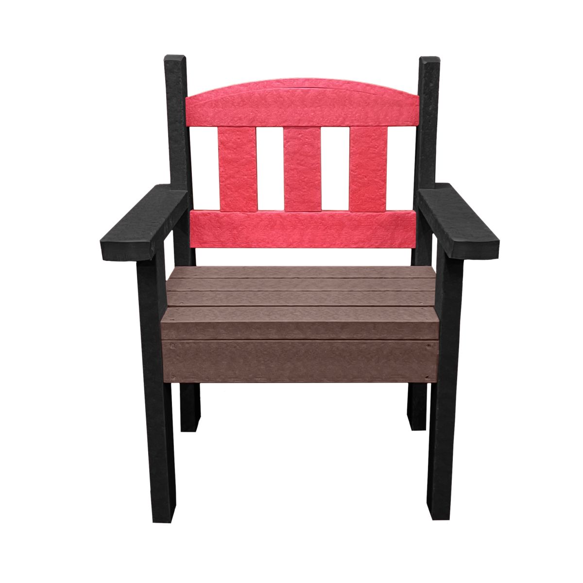 Customised Single Seat Merlin Recycled Plastic Picnic Bench