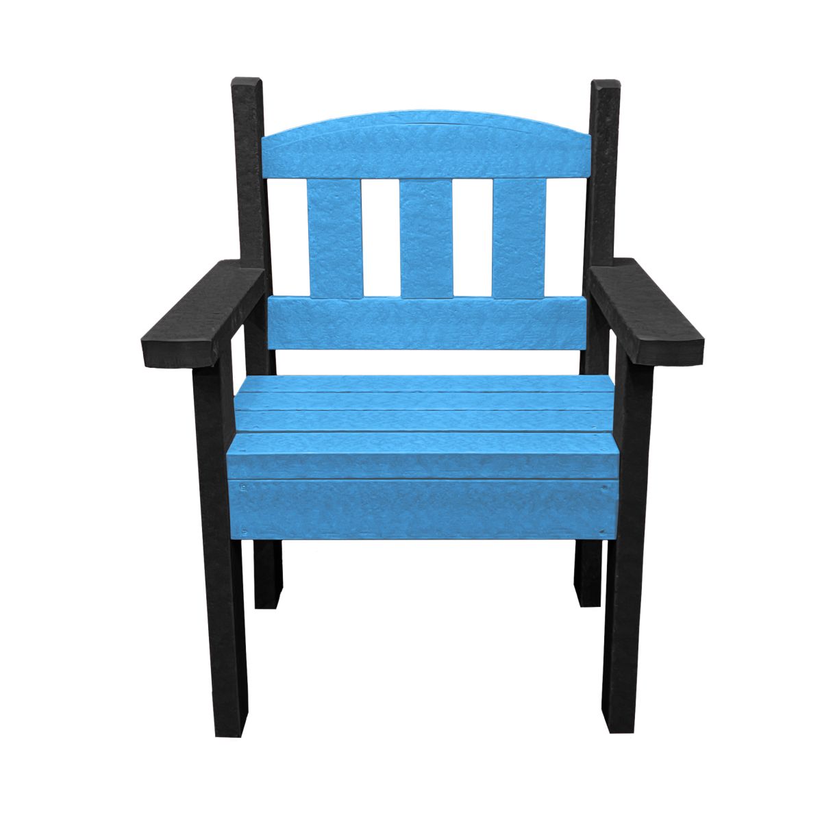 Customised Single Seat Merlin Recycled Plastic Picnic Bench