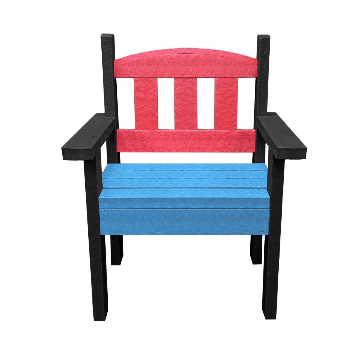 Customised Single Seat Merlin Recycled Plastic Picnic Bench