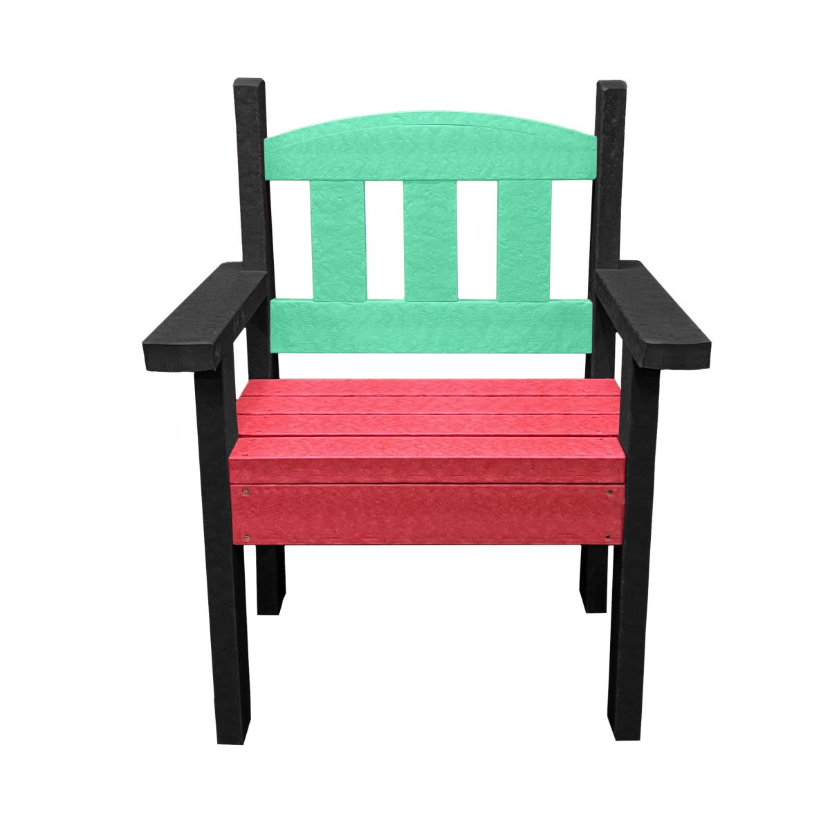 Customised Single Seat Merlin Recycled Plastic Picnic Bench