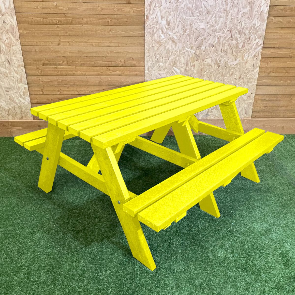 Large Recycled Plastic A-Frame Picnic Table
