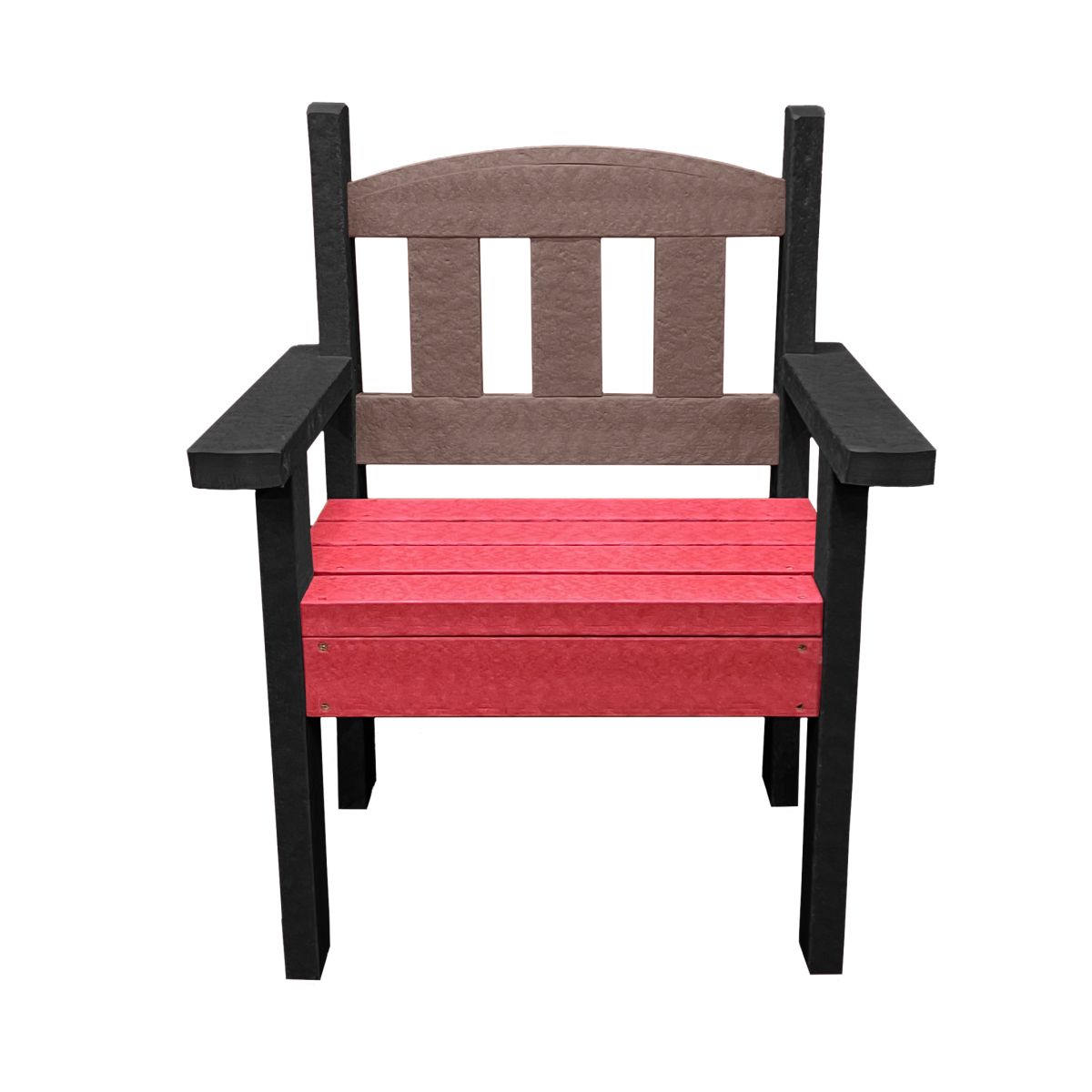 Customised Single Seat Merlin Recycled Plastic Picnic Bench