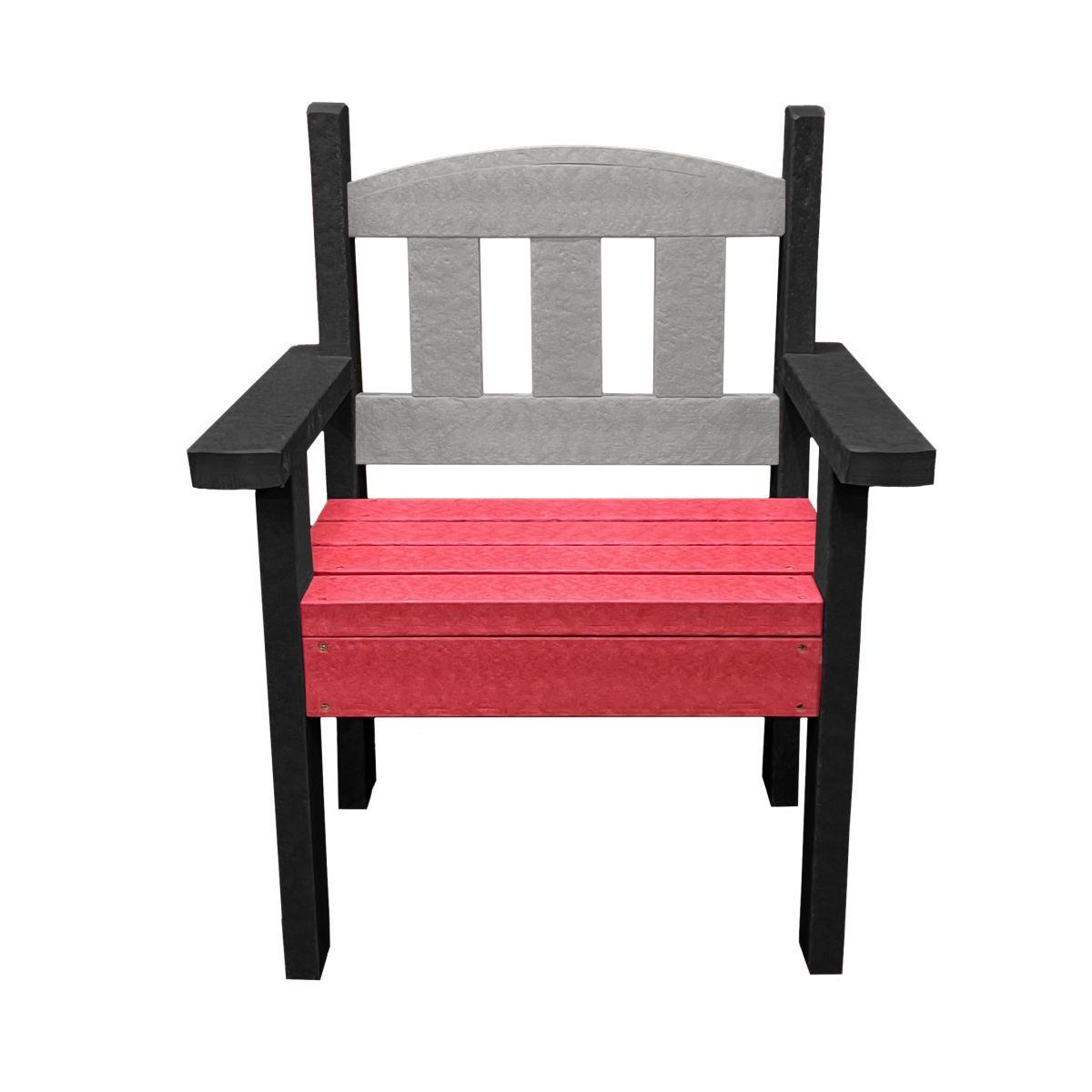 Customised Single Seat Merlin Recycled Plastic Picnic Bench