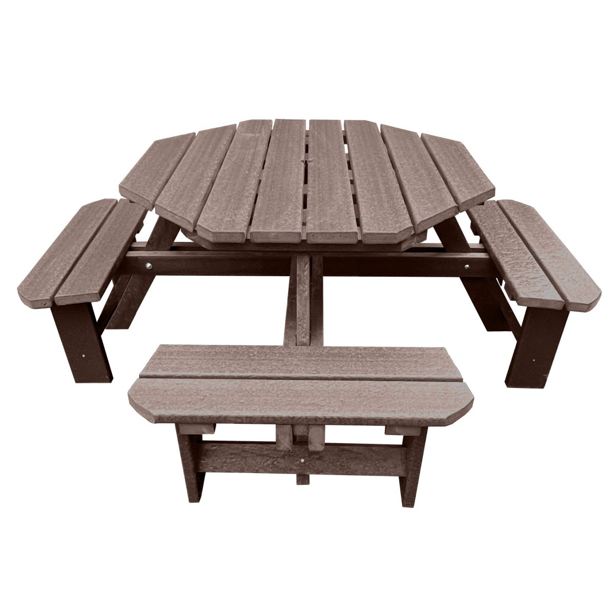 Plastic Octagonal Picnic Table