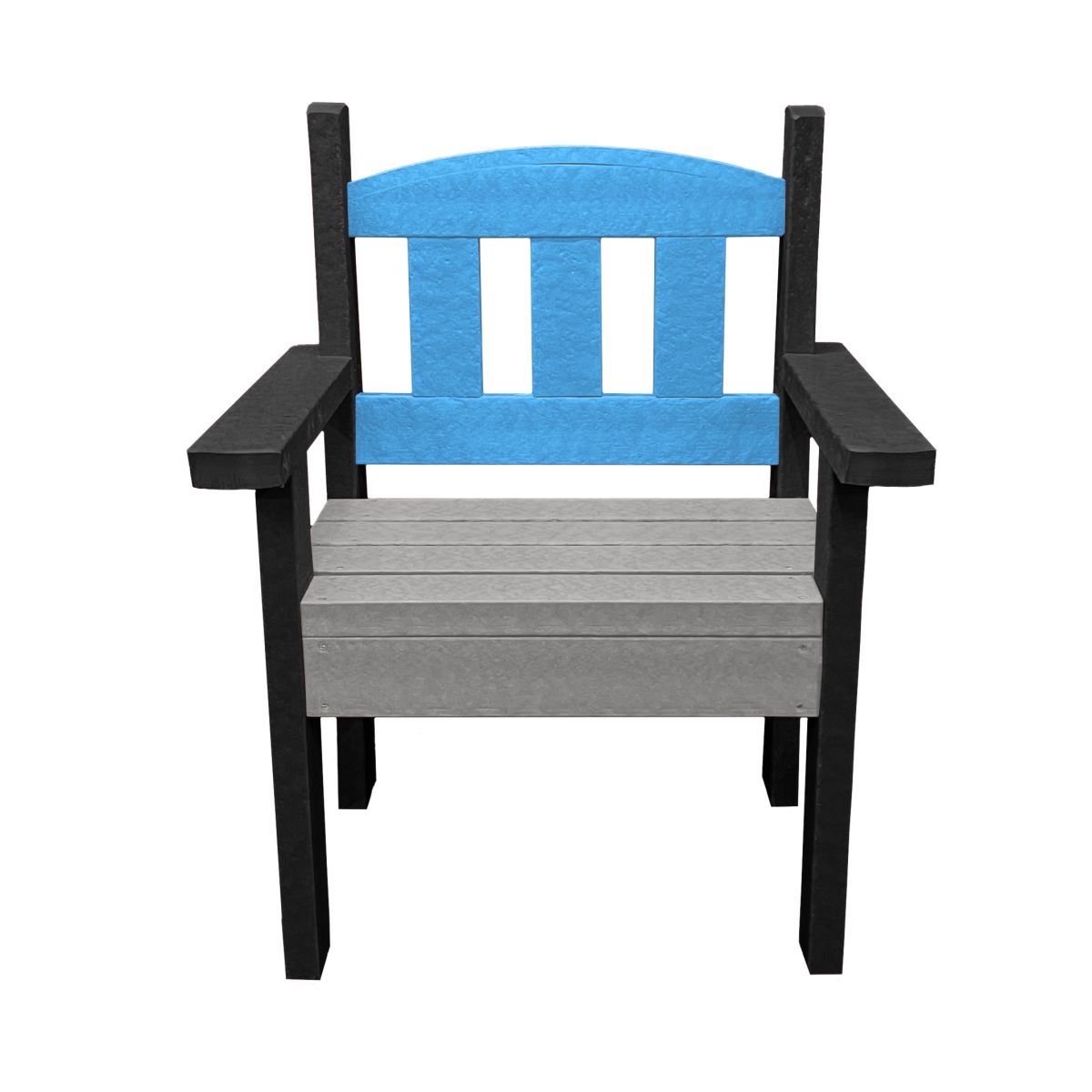 Customised Single Seat Merlin Recycled Plastic Picnic Bench