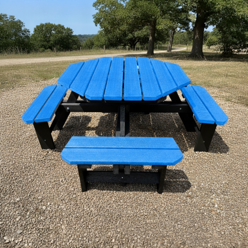 Duo Colour Octagonal Picnic Table