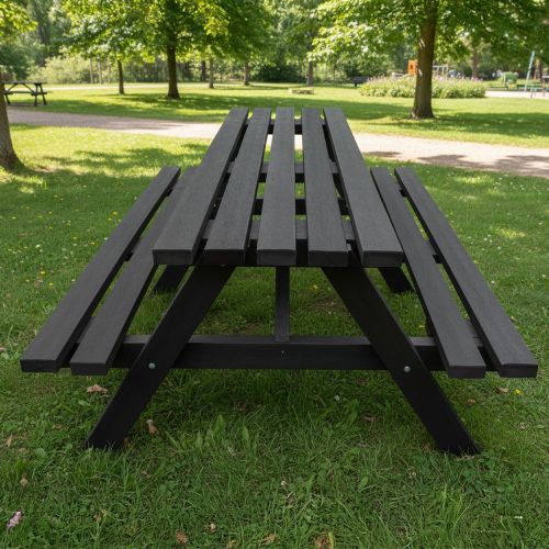 Recycled Plastic Lanval A-Frame Picnic Table