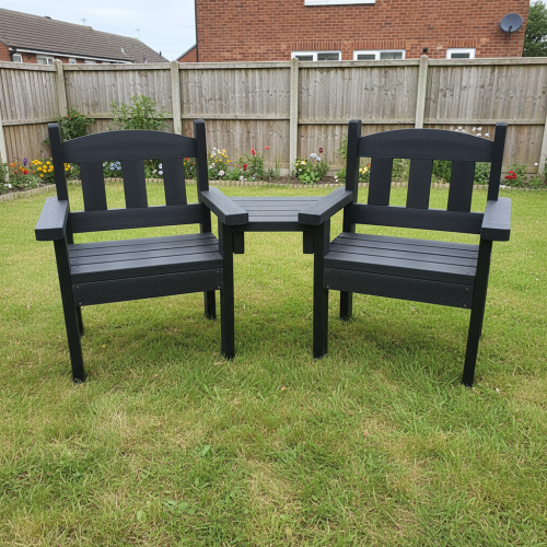 Recycled Plastic Conversation Seat